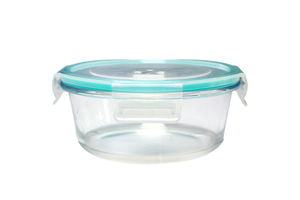 Round Glass Food Storage Container